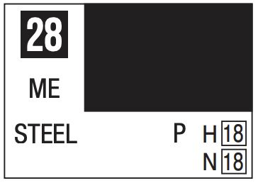 Mr. Color 10ml - 28 Metallic Steel
