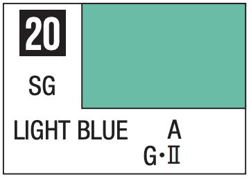 Mr. Color 10ml - 20 Semi-Gloss Light Blue