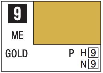 Mr. Color 10ml - 9 Metallic Gold