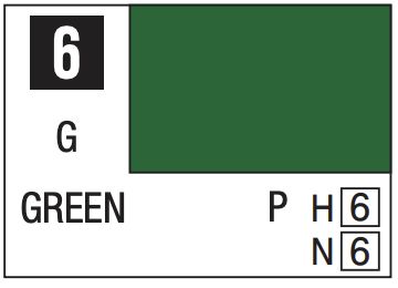 Mr. Color 10ml - 6 Gloss Green