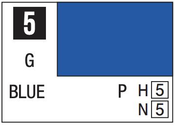 Mr. Color 10ml - 5 Gloss Blue