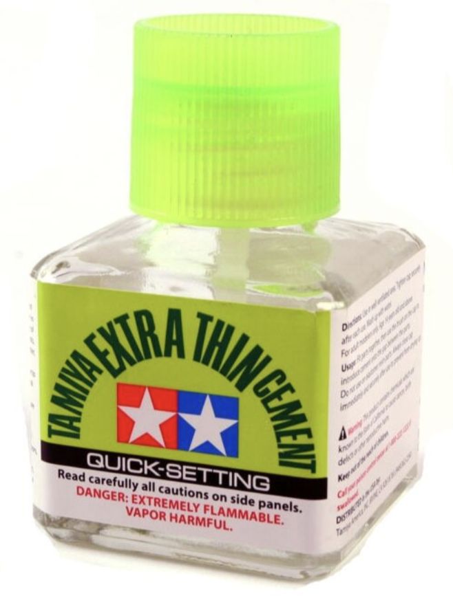 Extra Thin Cement Quick Set 40ml