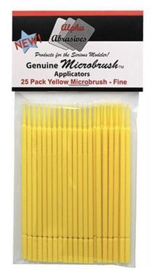 Micro Brushes Set Yellow - Fine (25)