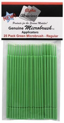 Micro Brushes Set Green - Regular (25)