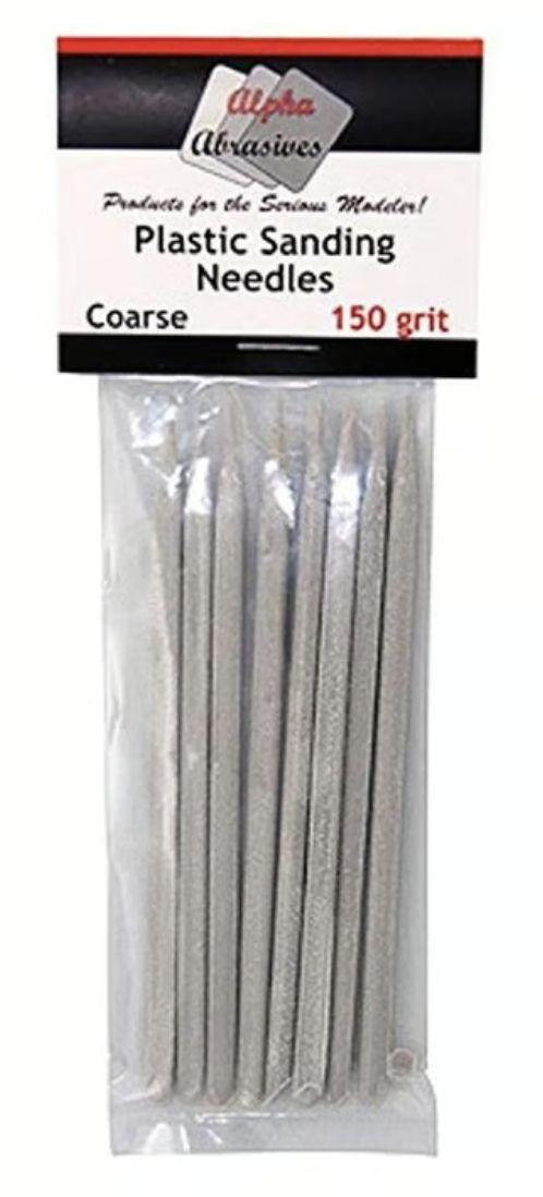Sanding Needle Coarse - 150 Grit Grey (8)
