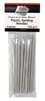 Sanding Needle Coarse - 150 Grit Grey (8)