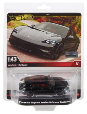 1:43 Hot Wheels Premium Porsche Taycan Turbo S Cross Turismo