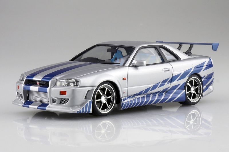 1/24 Fast & Furious R34 Skyline GT-R
