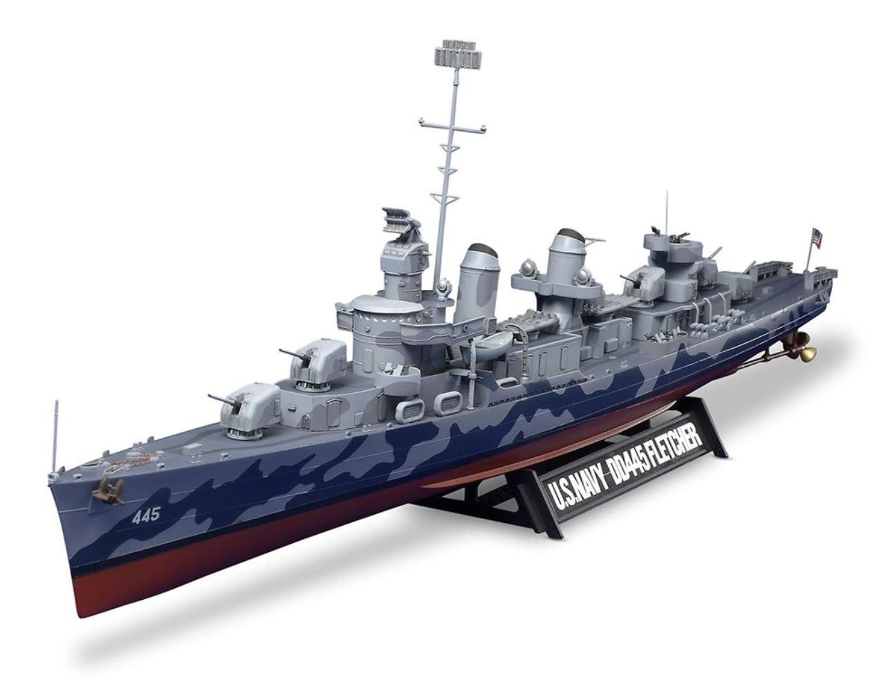 1/350 U.S. Destroyer DD445 Fletcher