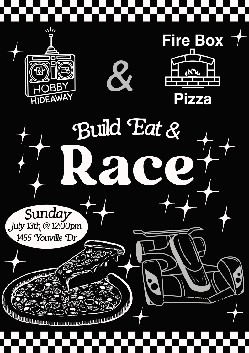 Build, Eat &amp; Race