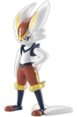 Bandai Pokemon Plamo Collection #50 Select Series Cinderace