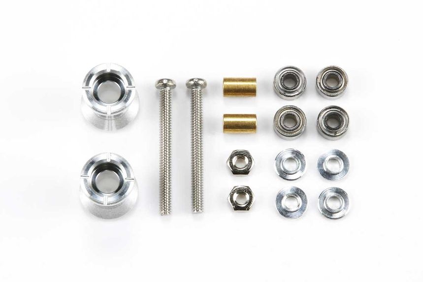 Mini 4WD Double Aluminum Rollers (9-8mm)