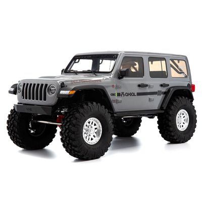 1/10 SCX10 III Jeep JLU Wrangler 4X4 RTR Brushed Rock Crawler