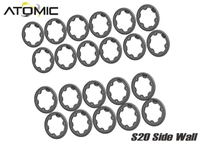 Side Wall Combo w/Screw Set (11 Pairs: 21.8 to 23.8mm)