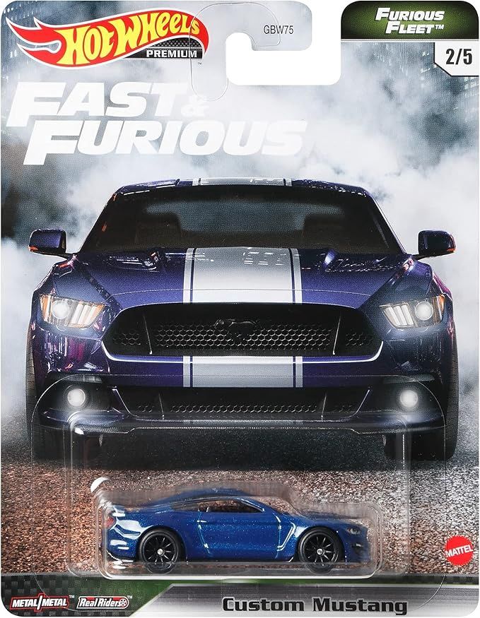 Hot Wheels Premium - Fast &amp; Furious - Custom Mustang