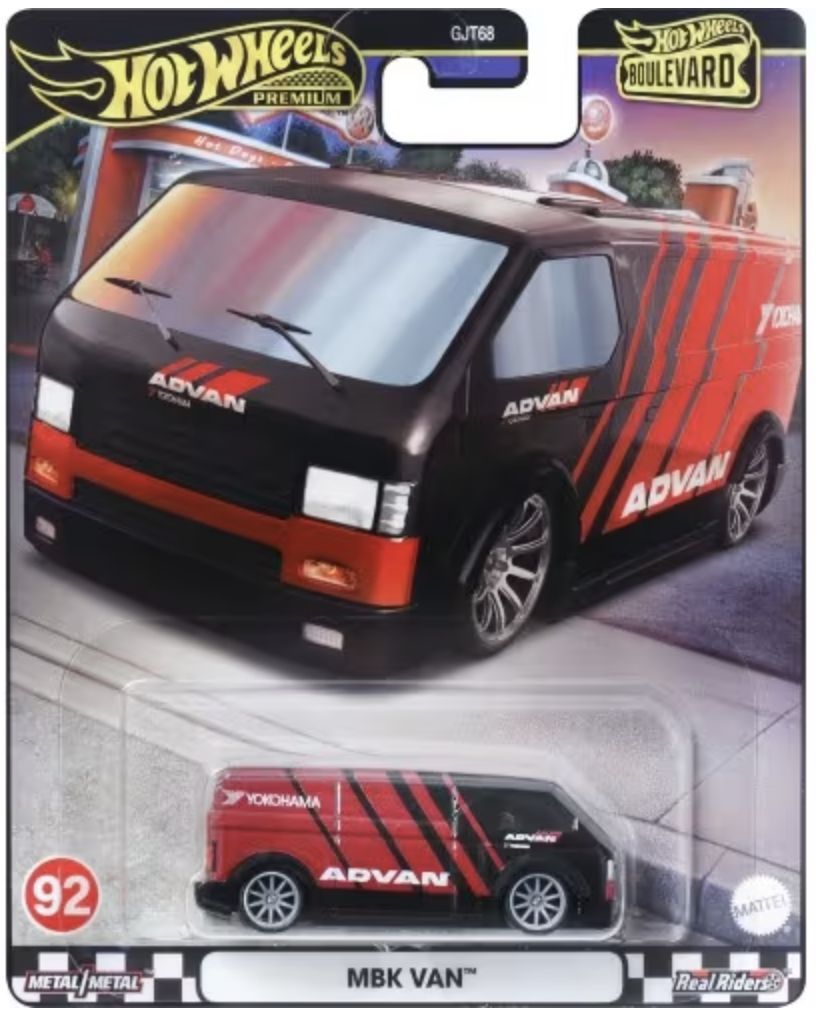 Hot Wheels Premium - Hot Wheels Boulevard - MBK Van