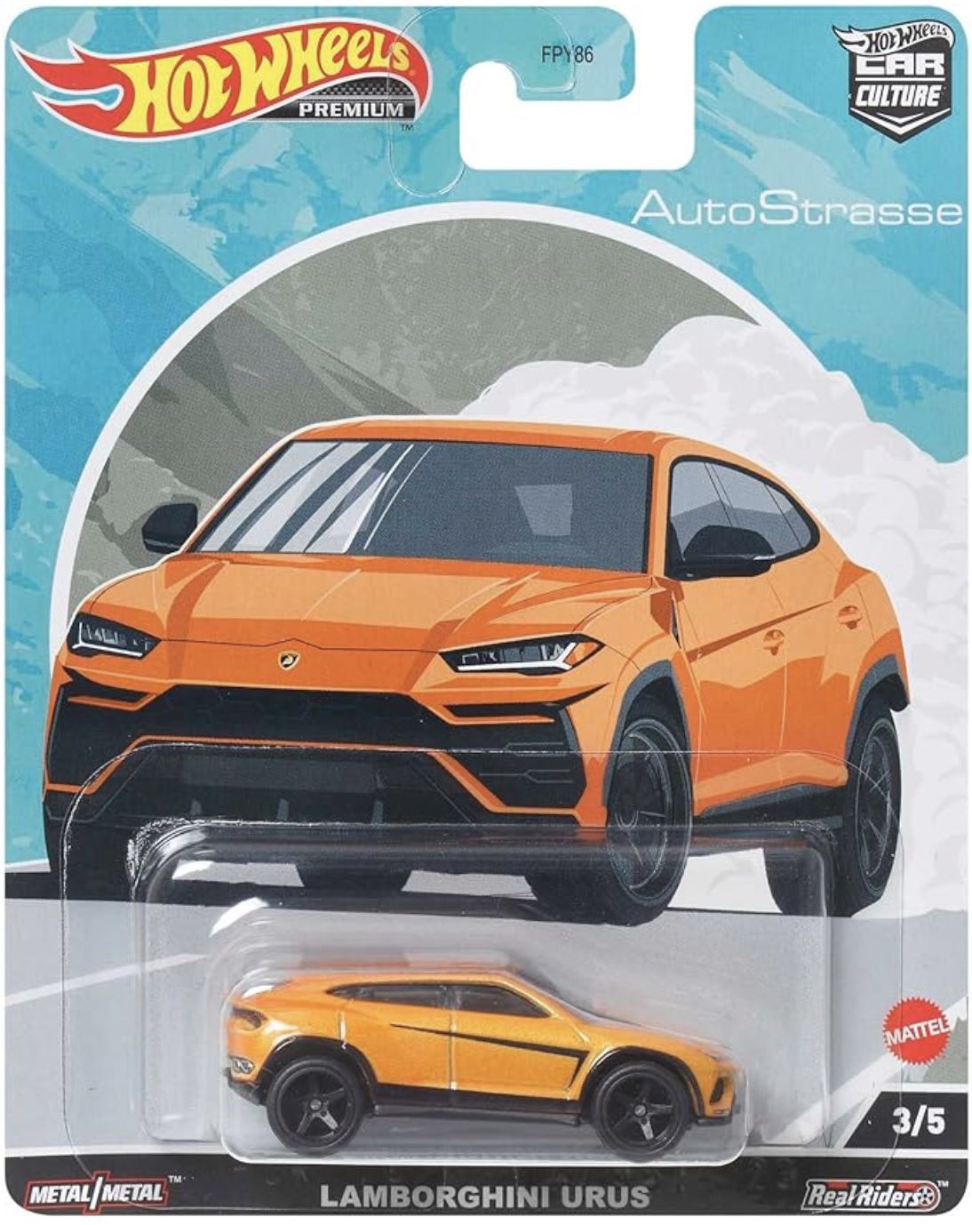 Hot Wheels Premium - AutoStrasse - Lamborghini Urus
