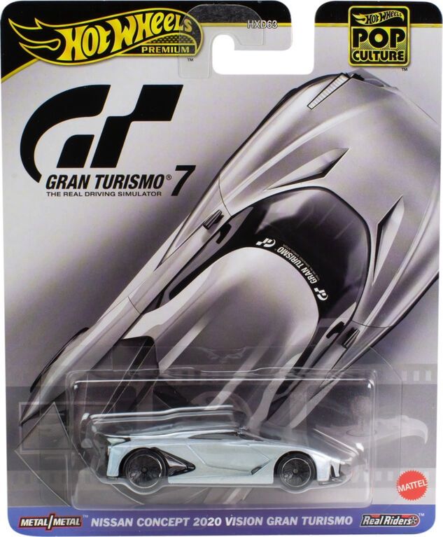 Hot Wheels Premium - Pop Culture - Gran Turismo 7 Nissan Concept 2020 Vision Gran Turismo