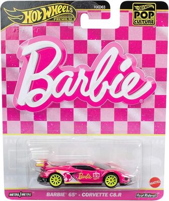 Hot Wheels Premium - Pop Culture - Barbie 65th - Corvette C8.R