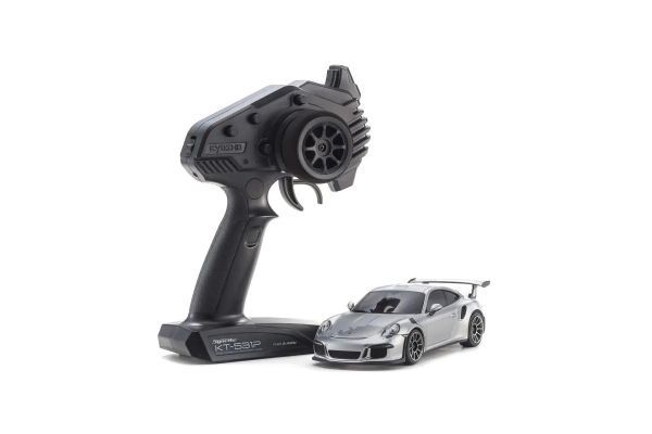 Mini-Z RWD MR-04 Porsche 911 GT3 RS GT Silver Metallic