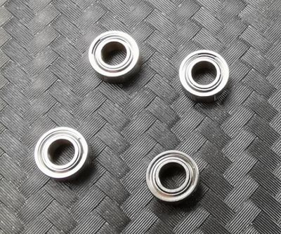 Mini-Z 3x6x2.5mm ABEC7 Ceramic Shield Hub Dry Ball Bearing (4 pcs.)