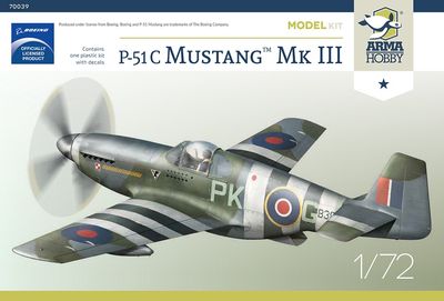 1/72 P-51 C Mustang Mk. III