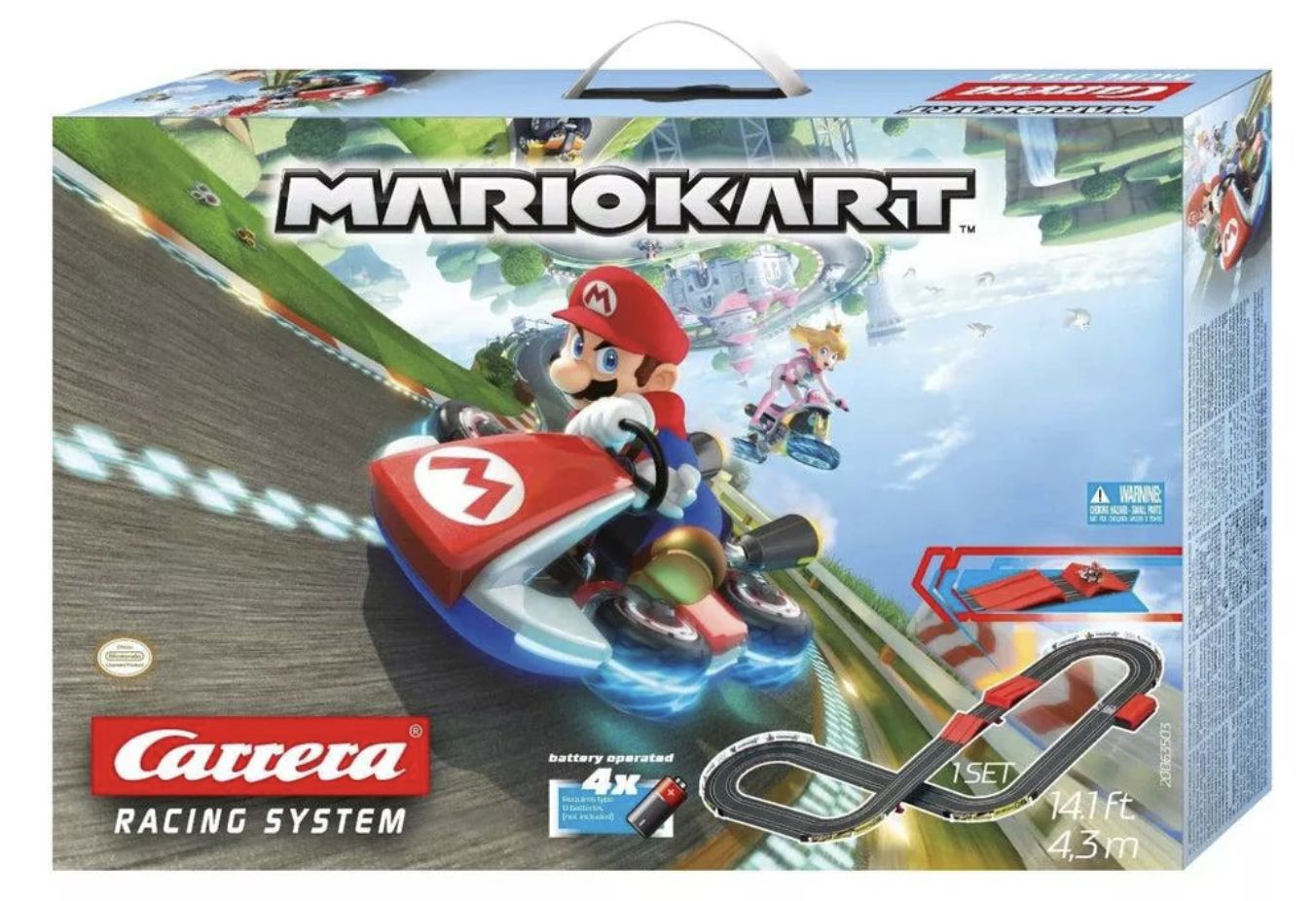 Carrera GO!!! Mario Kart 1/43 Slot Car Set