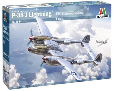 1/48 Lockheed P-38J Lightning