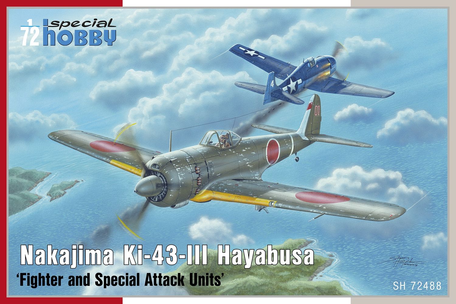 1/72 Nakajima Ki-43-III Hayabusa / Oscar &#39;Fighter and Special Attack Units&#39;