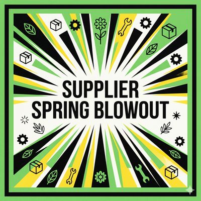 Supplier Spring Blowout