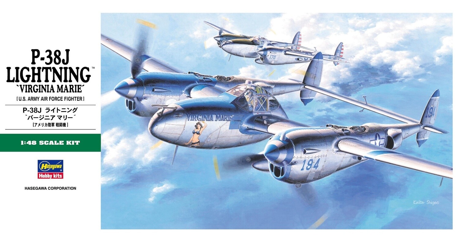 1/48 P-38J Lightning 'Virginia Marie'