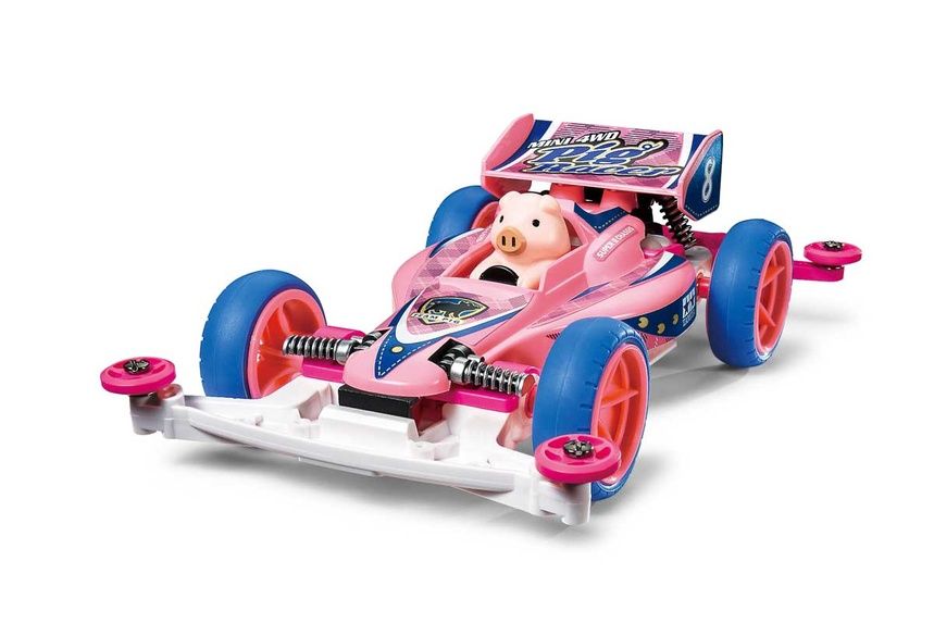 1/32 JR Mini 4WD Pig Racer (Super-II Chassis)