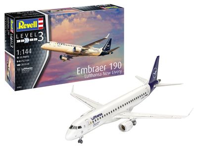 1/144 Embraer 190 Lufthansa New Livery