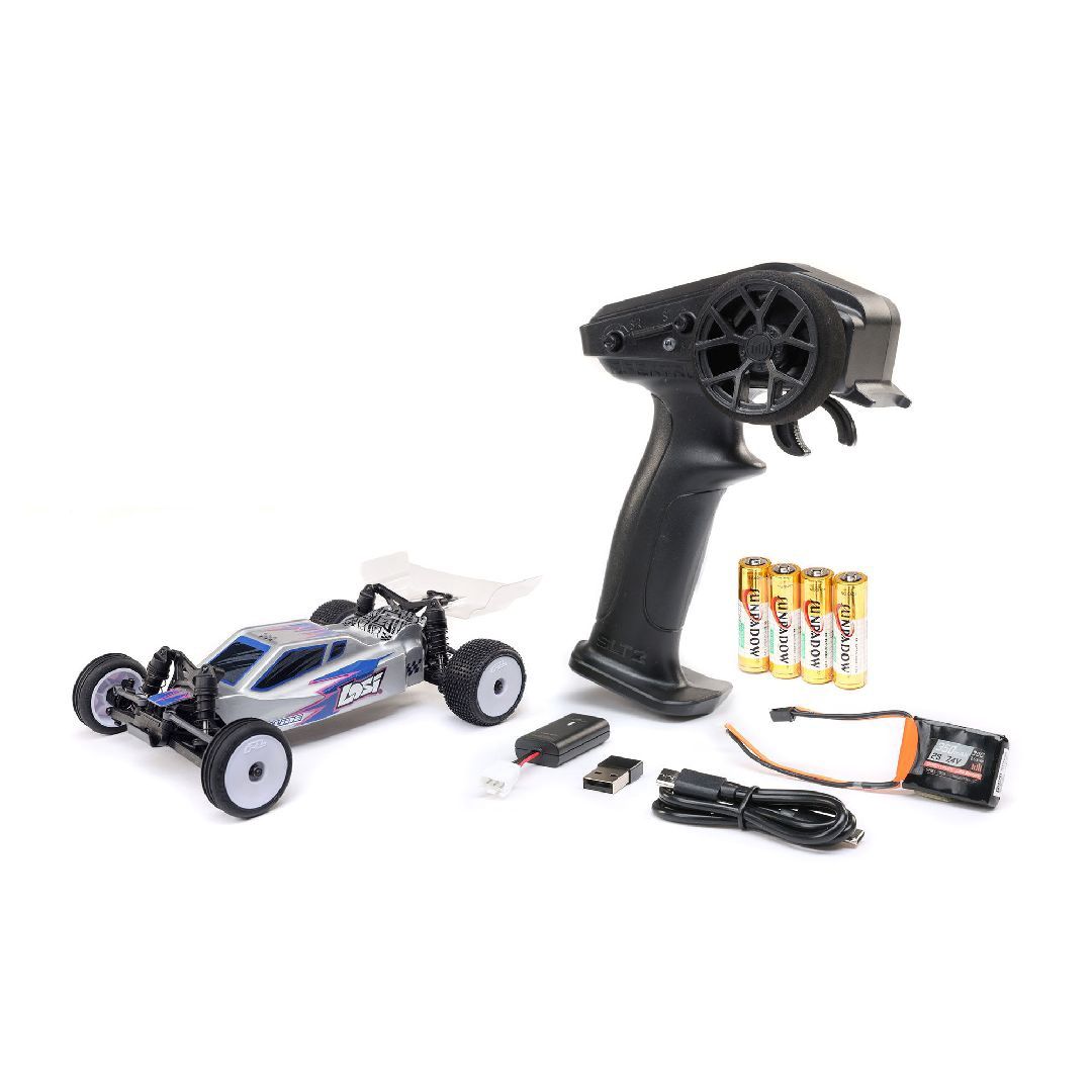 1/24 Micro-B Buggy 2WD RTR, Colour: Silver