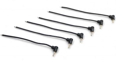 2.0mm Bullet Plugs w/Molded in Grip Pig Tails (6 pcs.)