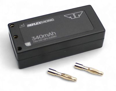 340mah 7.6V LiHV Hardcase Battery Pack