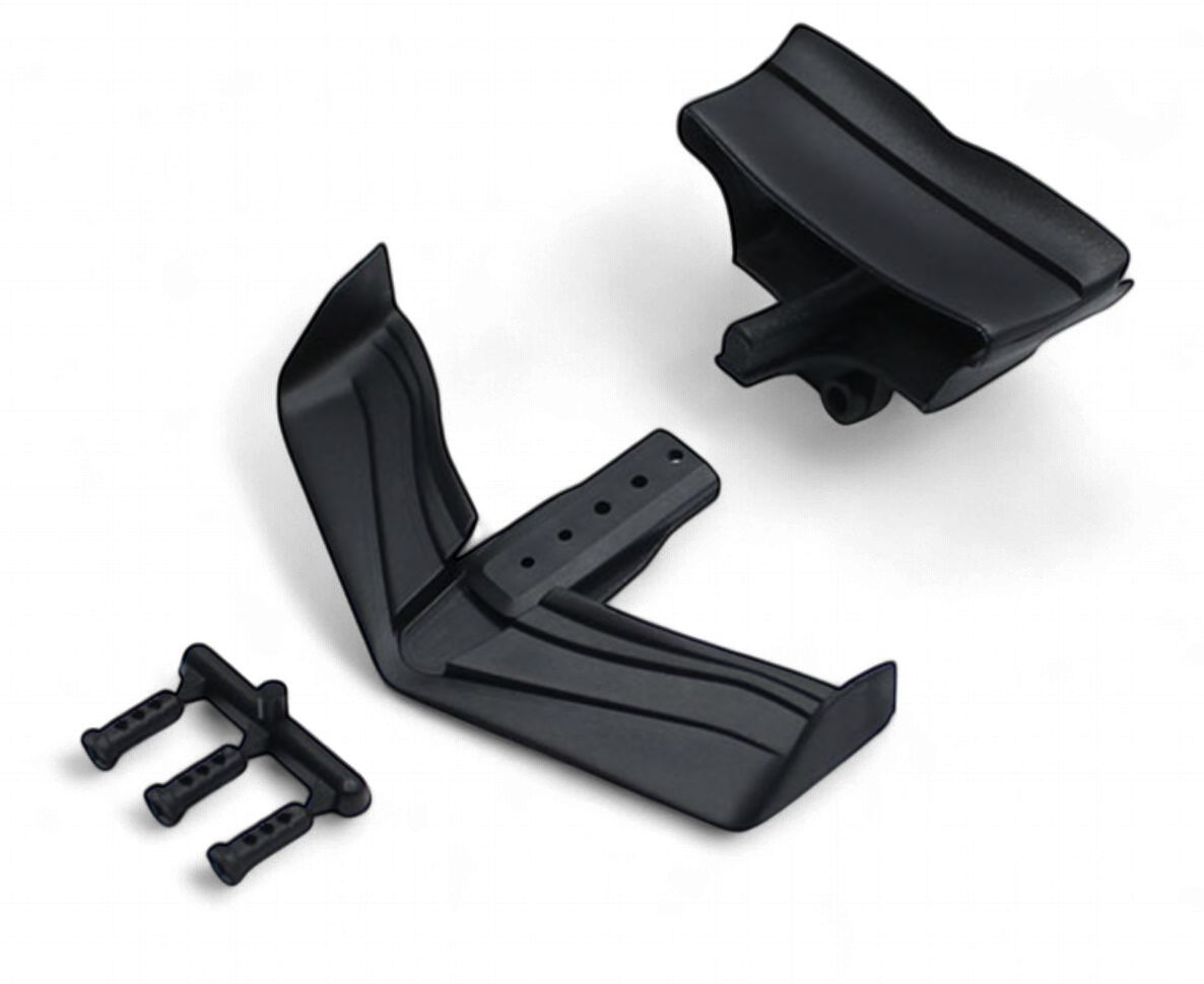 FX28 Wing and Post Set, Colour: Black