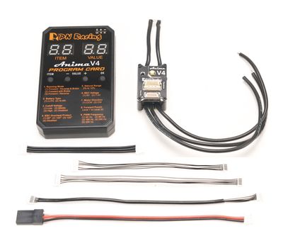 Anima V4 30A 1/28 Sensored Brushless ESC (Black)