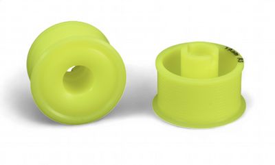 Mini-Z 2WD Machine Delrin Cut Yellow Formula 11x19mm Flanged Wheel R3