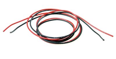 20AWG Silicon Motor Wire (Black Red @2 Meters)