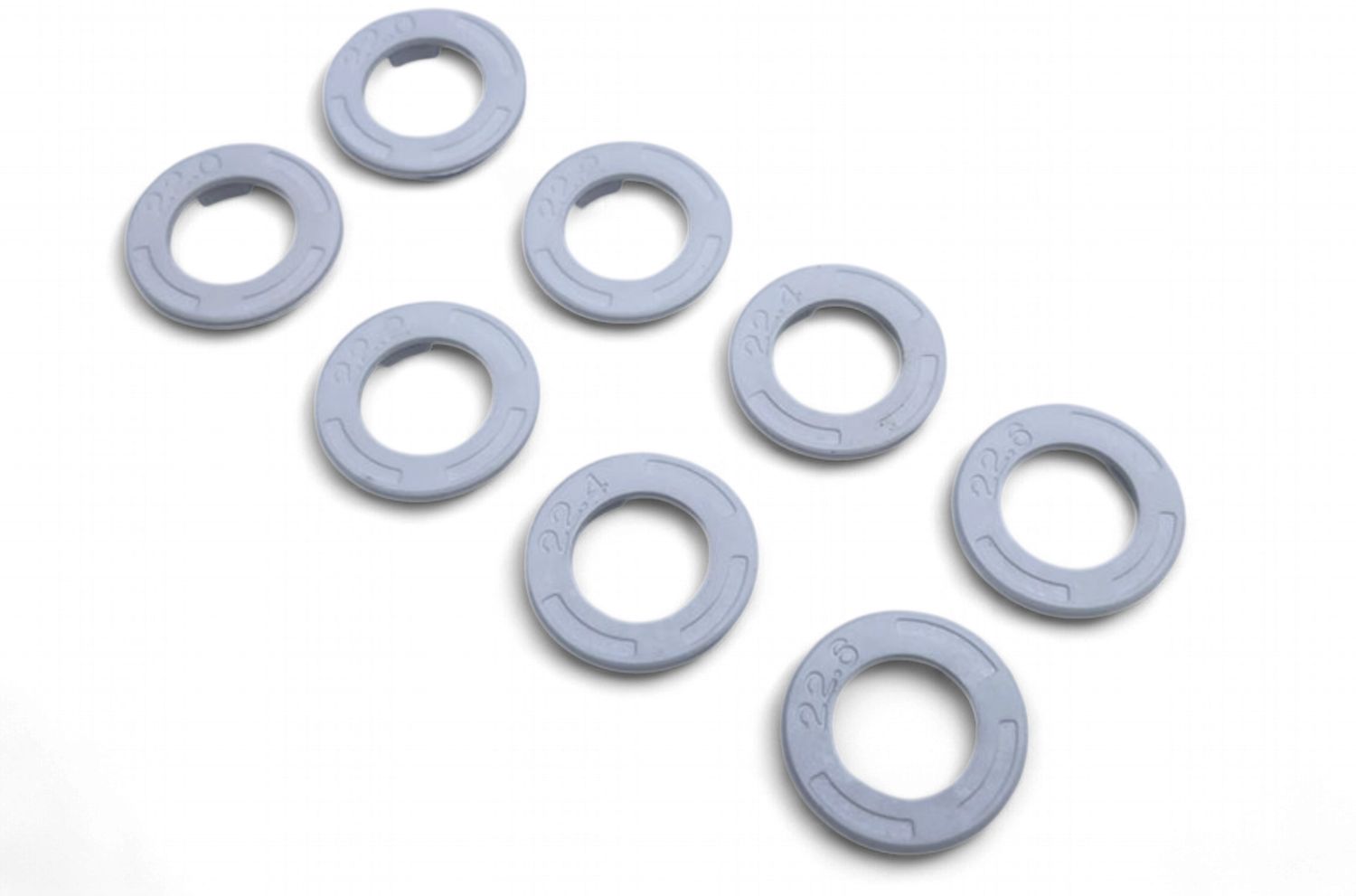 Speed Dish Side Wall Plate Set (22.40,22.60,22.80,23.00) - White