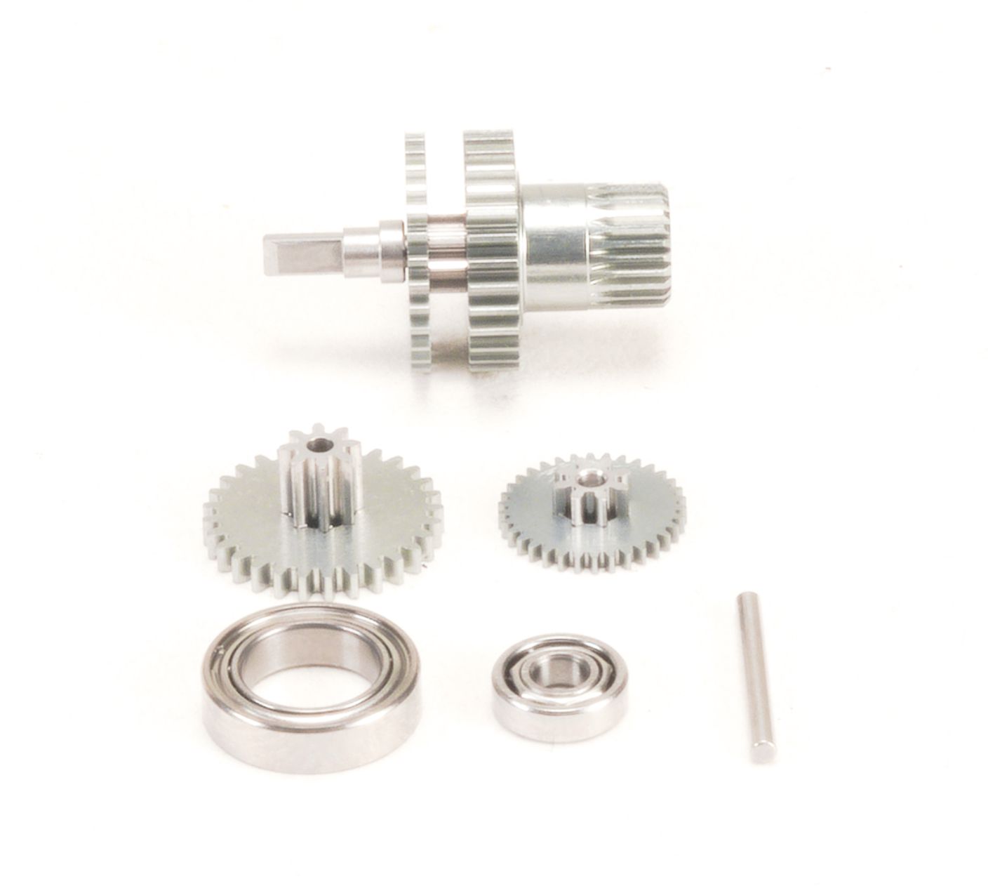 Replacement Titanium Gear Set (Pin &amp; Bearings Included) for V4 Anima Micro Servo