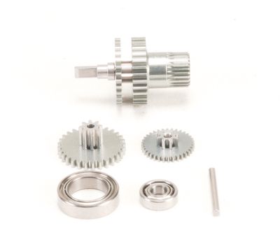 Replacement Titanium Gear Set (Pin &amp; Bearings Included) for V4 Anima Micro Servo