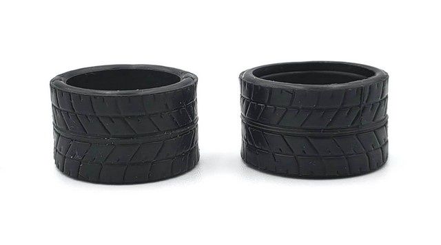 V5 Mini-Z RCP Rubber Rear Radial Tire 10° - 14mm (2 pcs.)