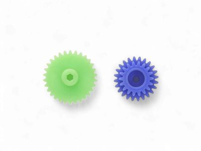 Mini 4WD G-6, G10 Gear