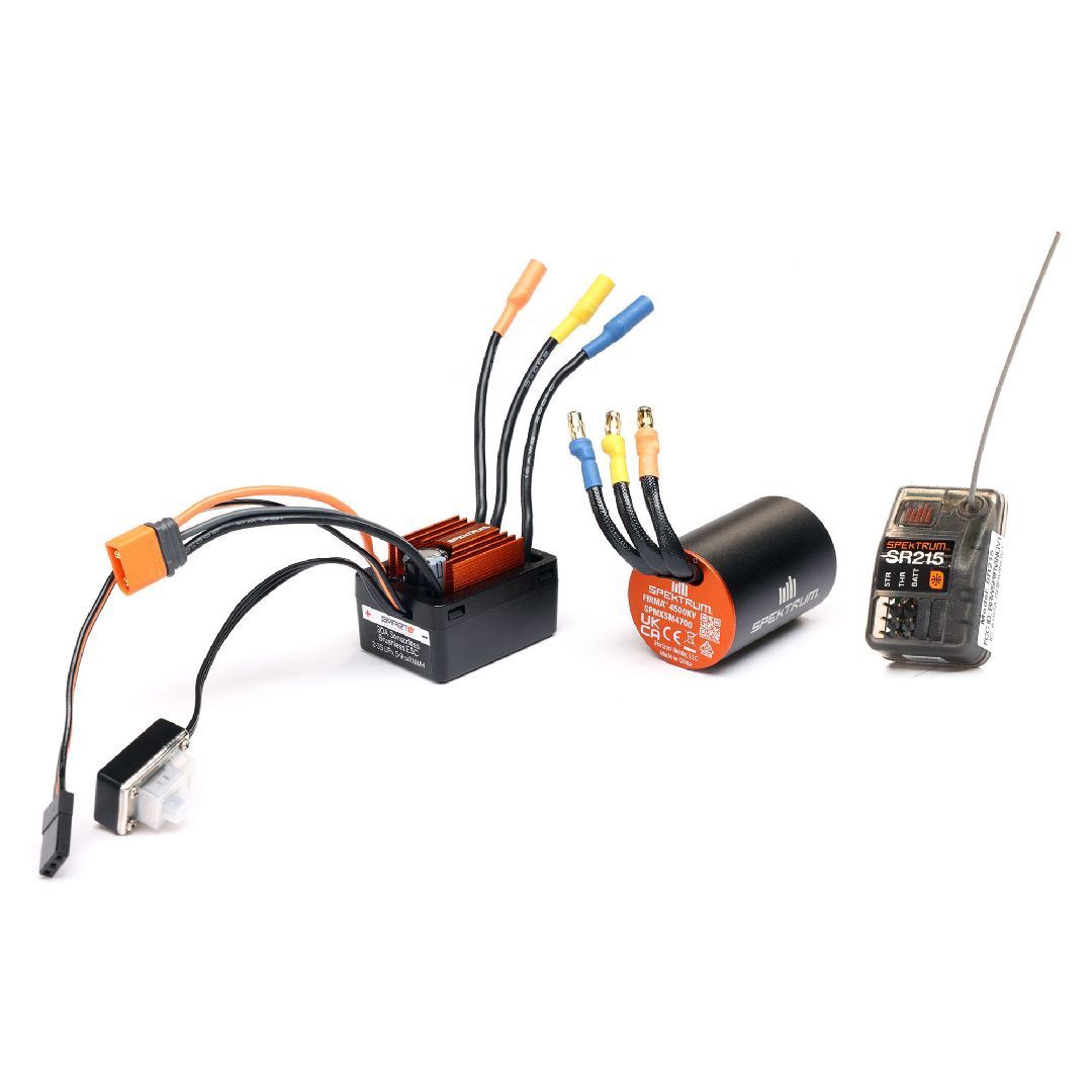Smart BL ESC / Motor / RX Combo: 1/12 Losi NASCAR