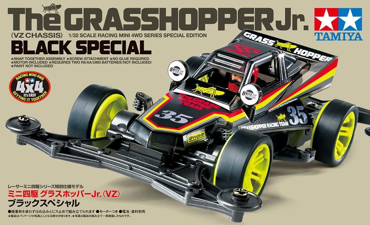 Mini 4WD The Grasshopper Jr. Black Special (VZ Chassis)