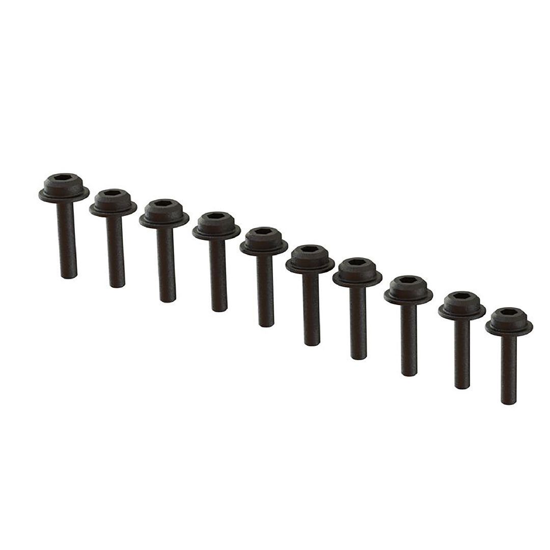 Flanged Cap Head Screw M2x12mm (10pcs)