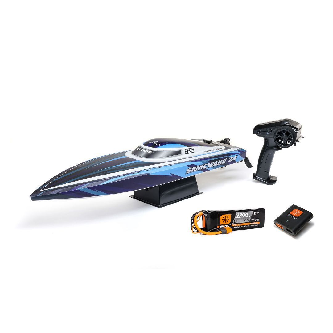 24" Sonicwake Self-Right BLX Deep-V RTR (B&amp;C Incl), Colour: Blue