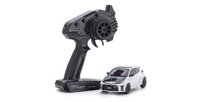 Mini-Z AWD Toyota GRMN Yaris Rally Package Platinum White Pearl Mica